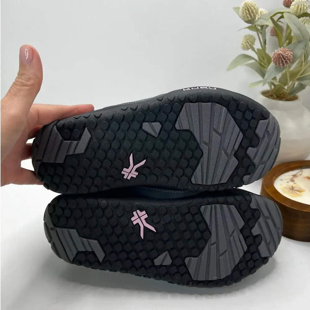 Kuru Chicane Trail Hiking Comfort Sneaker Smoke Gray/Black/Violet Women 6W NWB